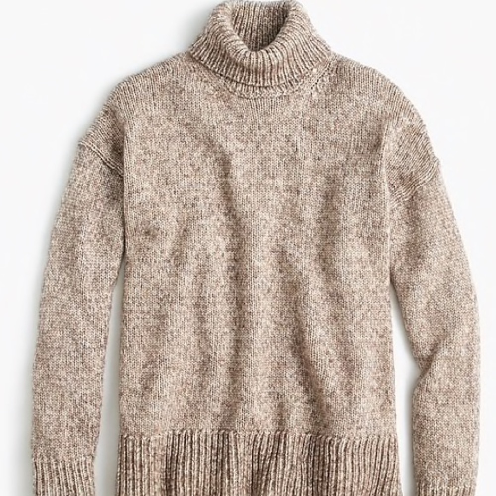 J. Crew Tan Turtle Neck Used